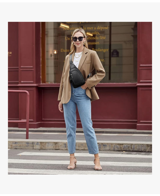 CLUCI Crossbody Bags for Women Men,Leather Sling Bag Cross Body Backpack for Woman Gifts for Women Birthday Unique
100+ bought in past