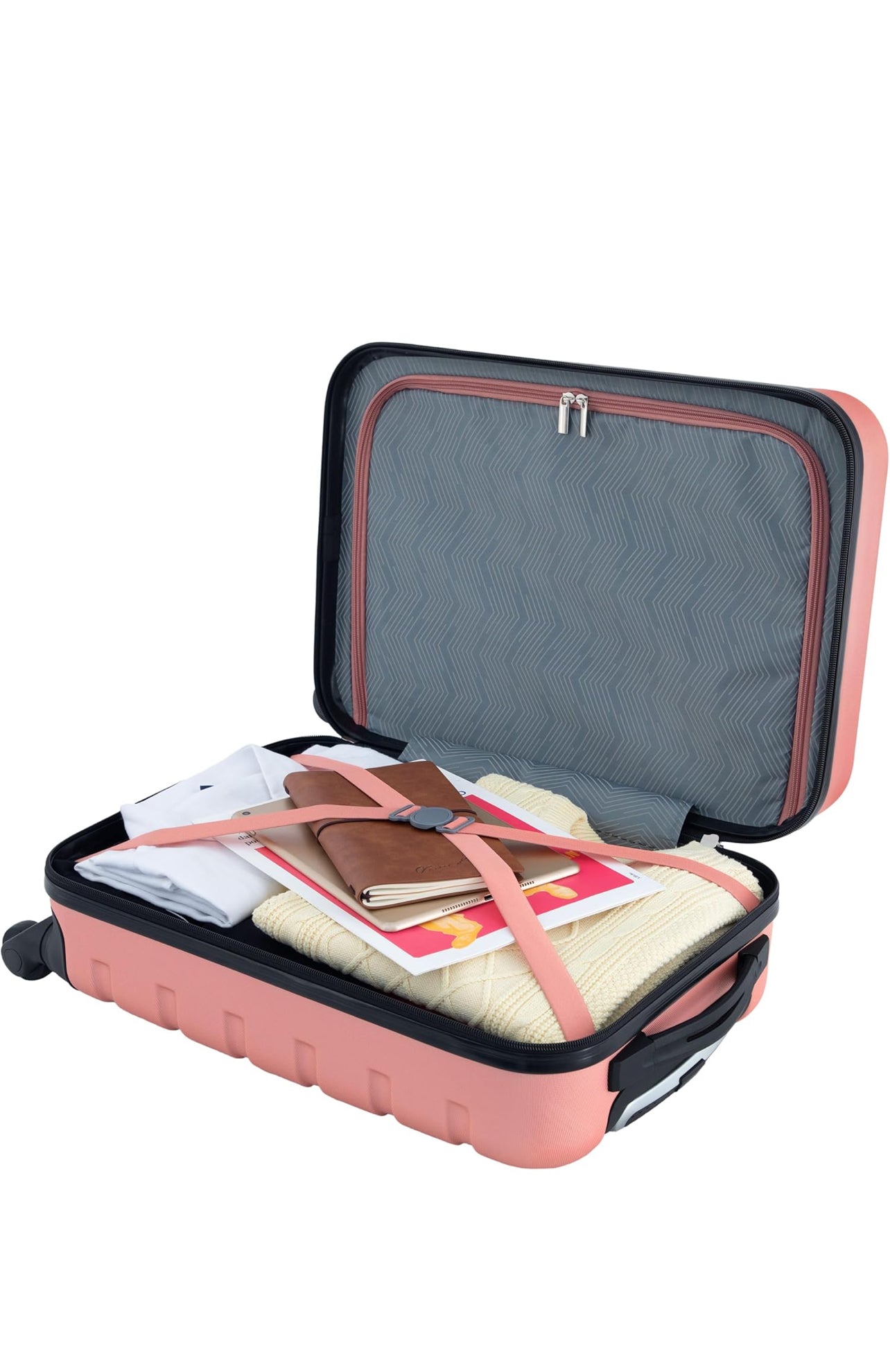 Travelers Club Harper Luggage, Charcoal, 22-Inch Carry-On
100+ bought suitcase