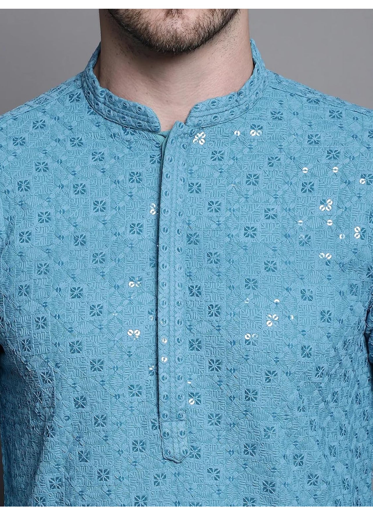 Mens Indian Traditional Cotton Kurta Sets, Men Kurta Set Indian Wedding Dress (A-117)