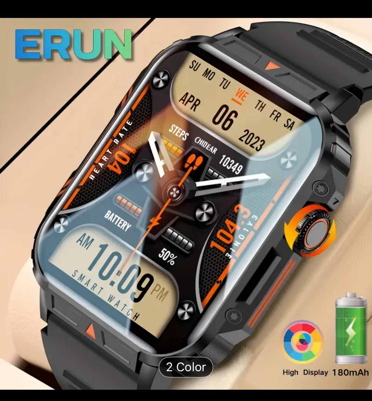 [New Smart Watch] 2025 New Smart Watch | 2.01-Inch High-Definition Touch Screen, Wireless Calling, And Camera Control, Compatible with Both Iphone And Android Phones