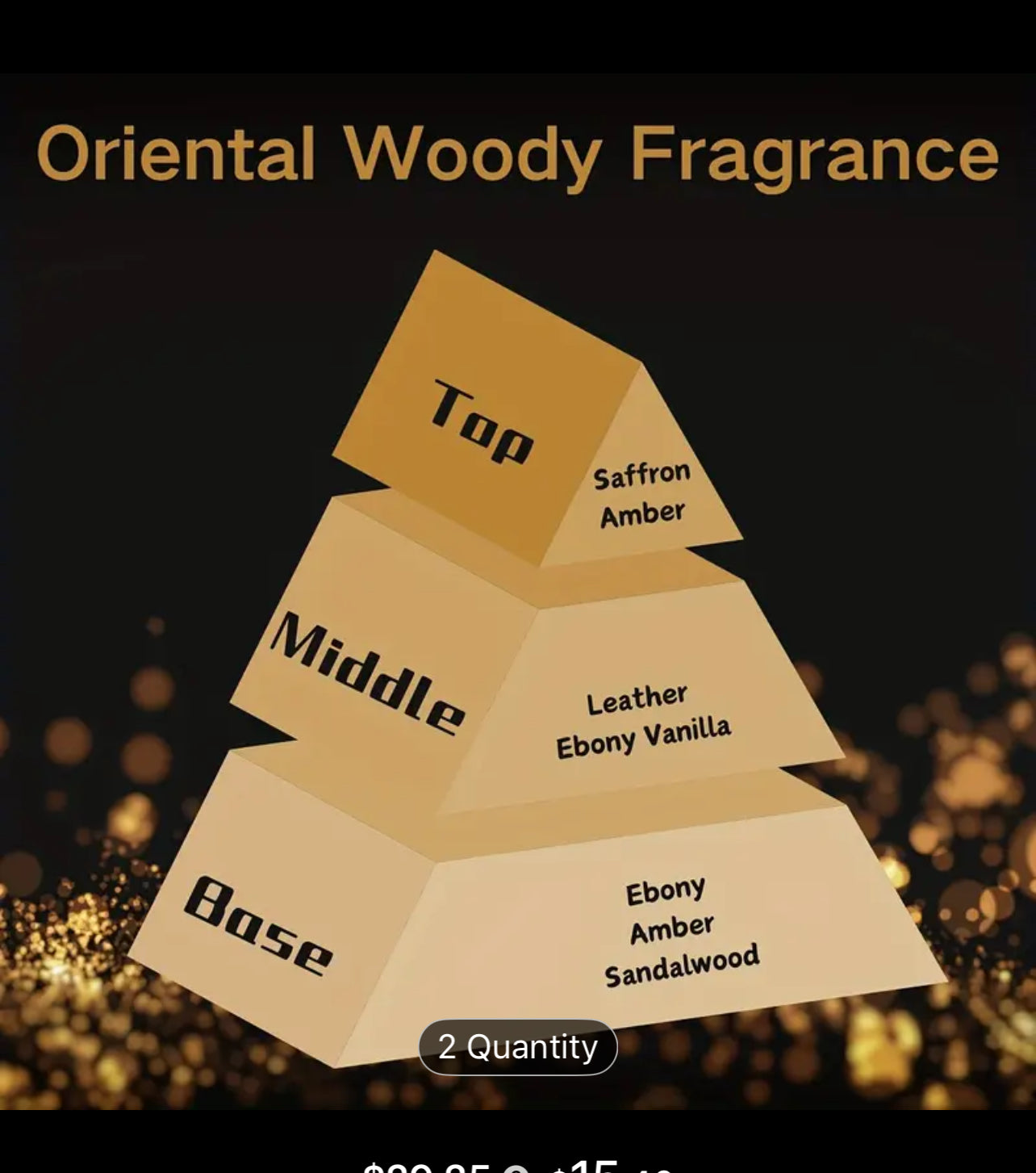 1pc Men's Perfume, Masculine & Long-Lasting Woody Oriental Scent, Attractive to Women, Perfect for Dating, Ideal Gift Choice, 3.4oz Per Bottle