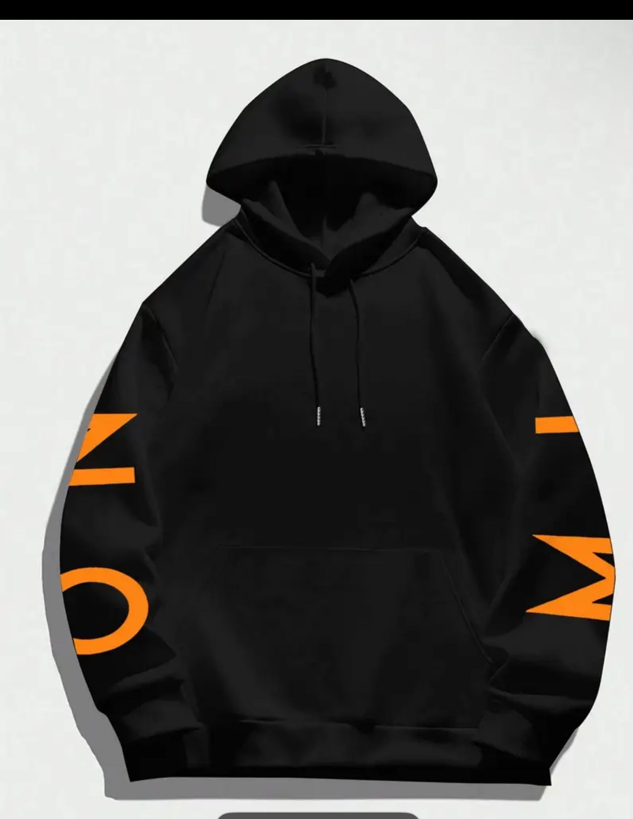 [Italian Style Hoodie] Heavyweight Men's Fashion Hoodie | Beige Orange Italian Style Pullover with "ITALY" Print, Casual & Formal Wear, Machine Washable, Regular Fit with Drawstring Collar, Winter Hoodie for Fall/Winter
