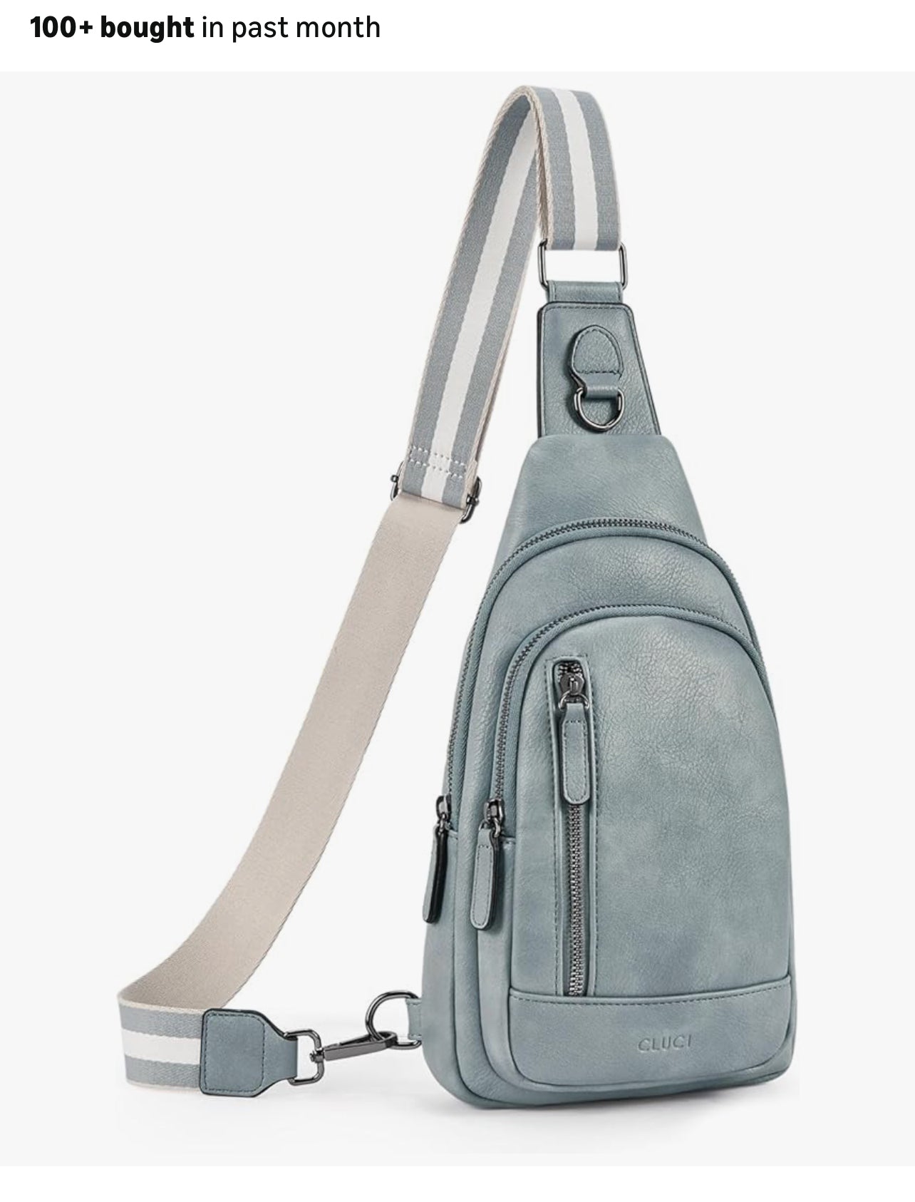 CLUCI Crossbody Bags for Women Men,Leather Sling Bag Cross Body Backpack for Woman Gifts for Women Birthday Unique
100+ bought in past