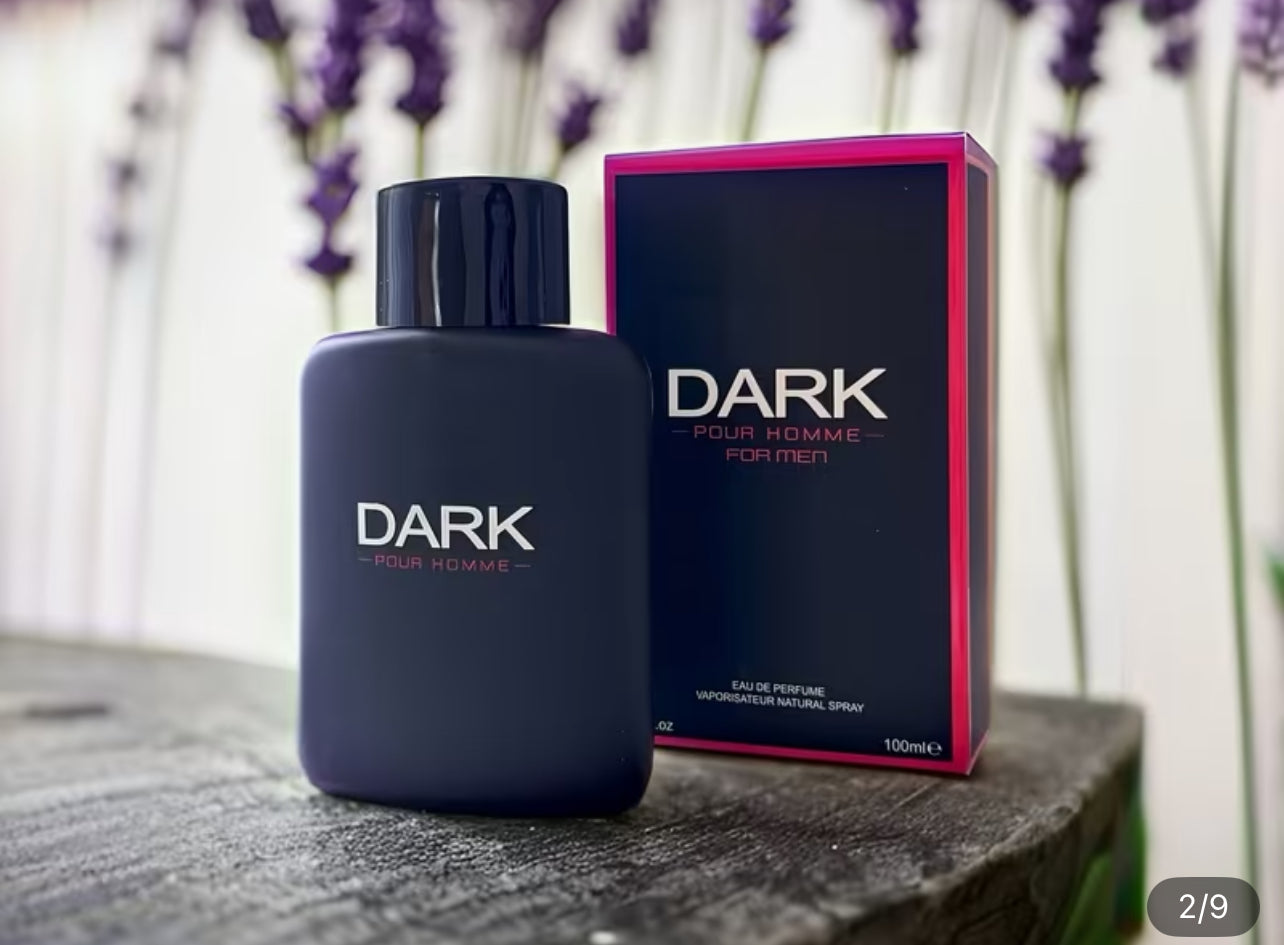 Valentine'S Day'S Gift, Gift for Loved One Men'S EDP 3.4Oz DARK NOIR, Top Notes Lavender/Lemon/Sweet Basil